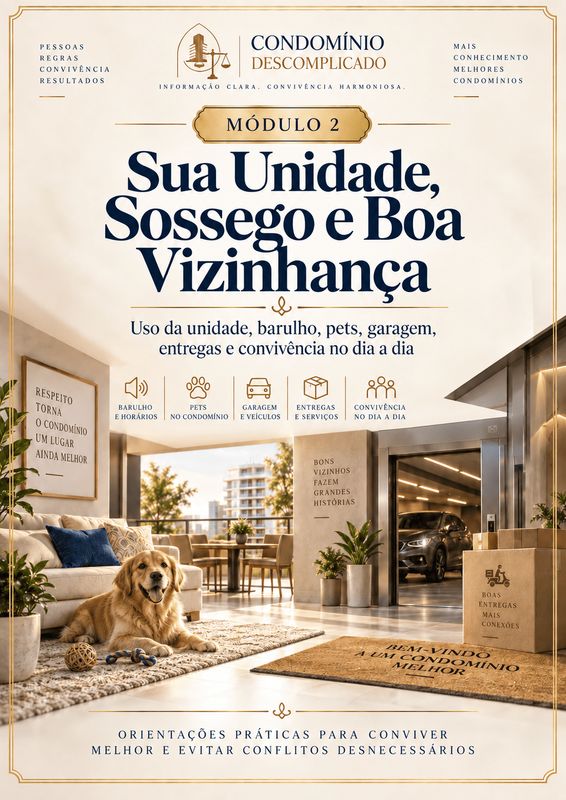 Sua Unidade, Sossego e Boa Vizinhança