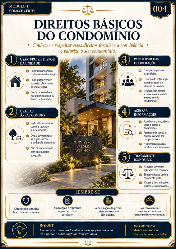 Direitos básicos do condômino