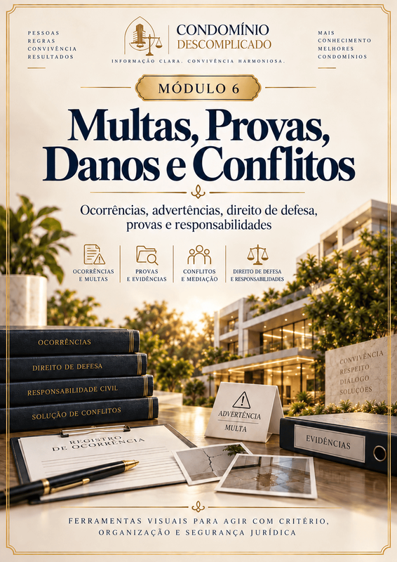 Multas, Provas, Danos e Conflitos